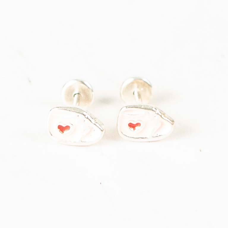 Lote anterior: Aros fantasía con diseño de corazón