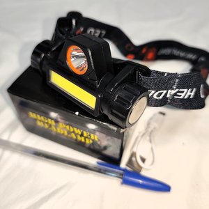 Linterna Minero LED Recargable Alta Potencia con Doble Posición - imagen 2