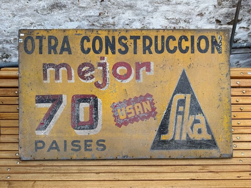 Cartel "sika" 1,22 x 0,76 alto