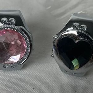 Anillos Reloj con Piedra Fantasía Corazón - imagen 2