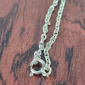 Cadena de Plata 925 con Dije Clave de Sol y Circones - imagen 3