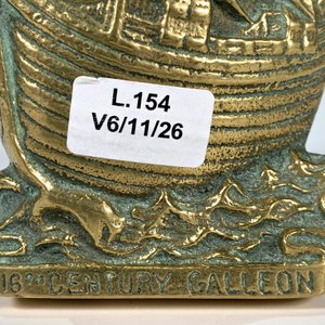 Llamador de Puerta en Bronce Estilo Galeón "18th Century Galleon" - imagen 2