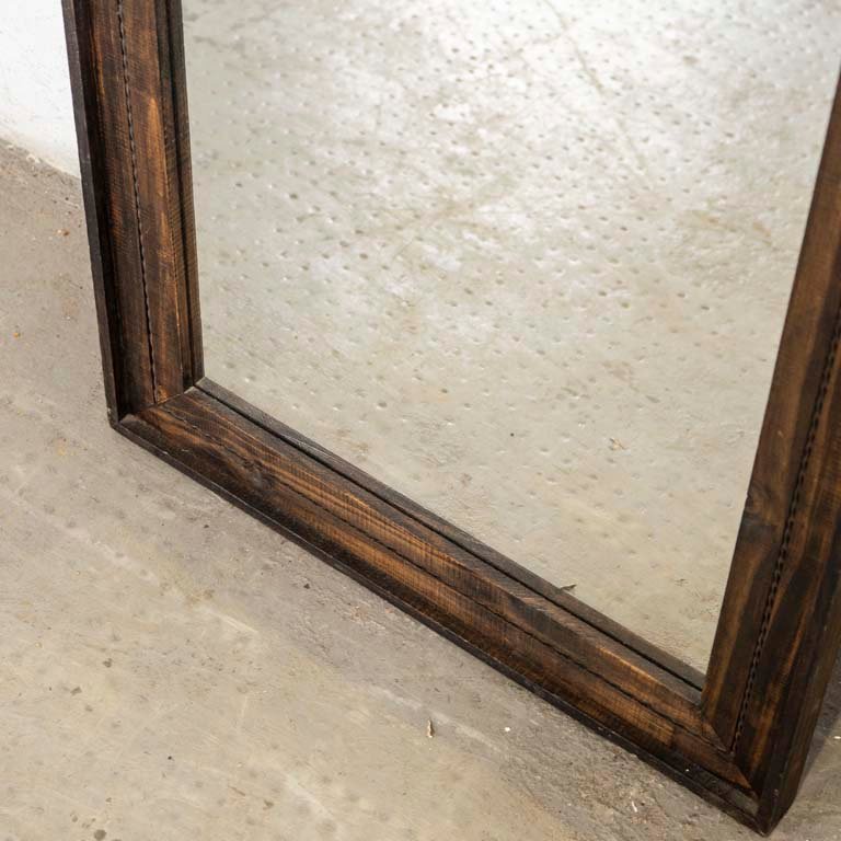 Espejo con marco de madera para decoración - imagen 3