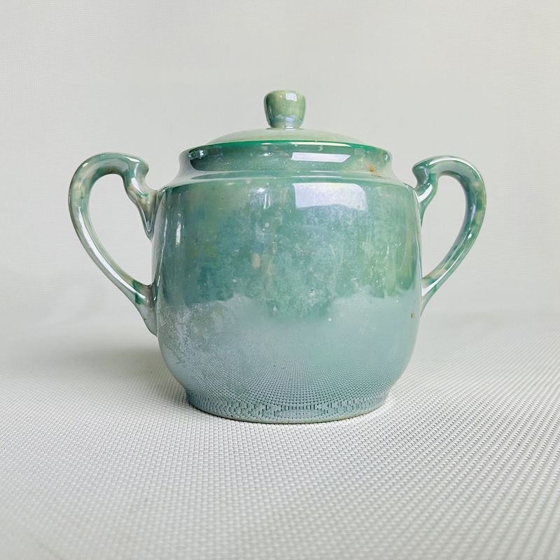 Tres piezas antiguas de porcelana japonesa para té - imagen 3