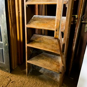 Escalera de Madera de Pino Brasil con Ocho Escalones - imagen 4
