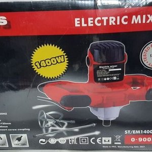 Lote anterior: Mezclador Eléctrico Straus 1400W con Paleta para Mortero