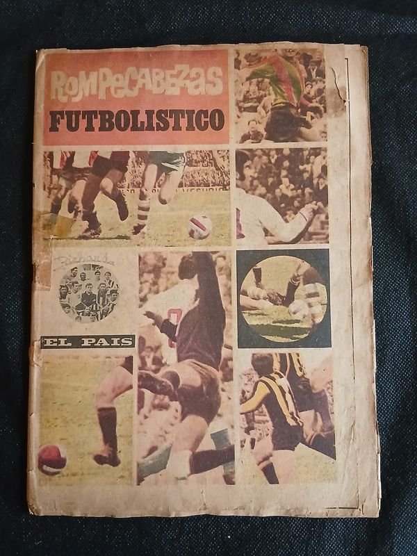 Álbum de Figuritas "Rompecabezas Futbolístico" El País 1968 - imagen 1