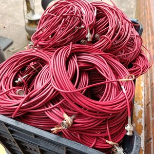 Rollos de Cable Coaxial Rojo 7.5m - Compra Mínima 15 Unidades - imagen 2