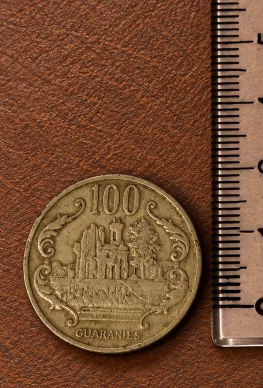 Moneda de 100 Guaraníes de Paraguay, 1990 - General José E. Díaz