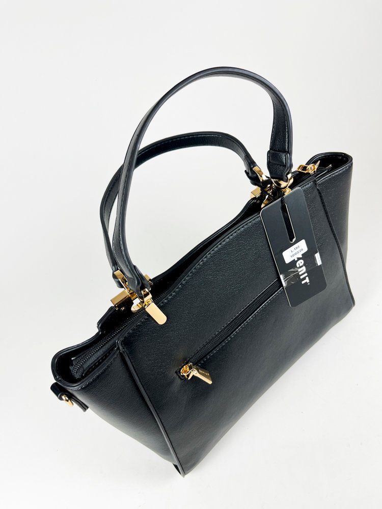 Cartera de Cuero para Dama Zenit, Negro - imagen 2