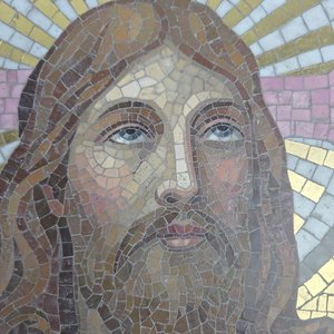 Mosaico Italiano Religioso de Jesús - imagen 2
