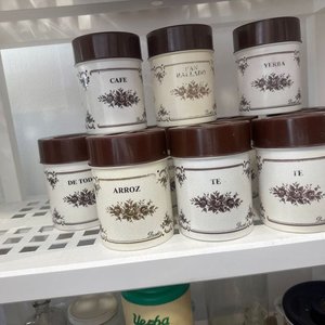 Set de 10 Frascos Plástico para Almacenamiento de Alimentos - imagen 1