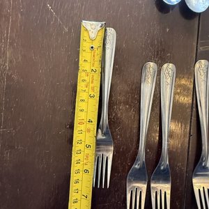Juego de Cubiertos de Acero Grabado - 33 Piezas - imagen 8