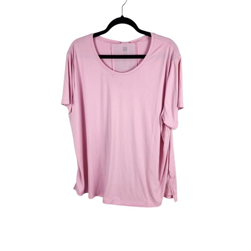 Camiseta Rosa Talle 4XL para Mujer