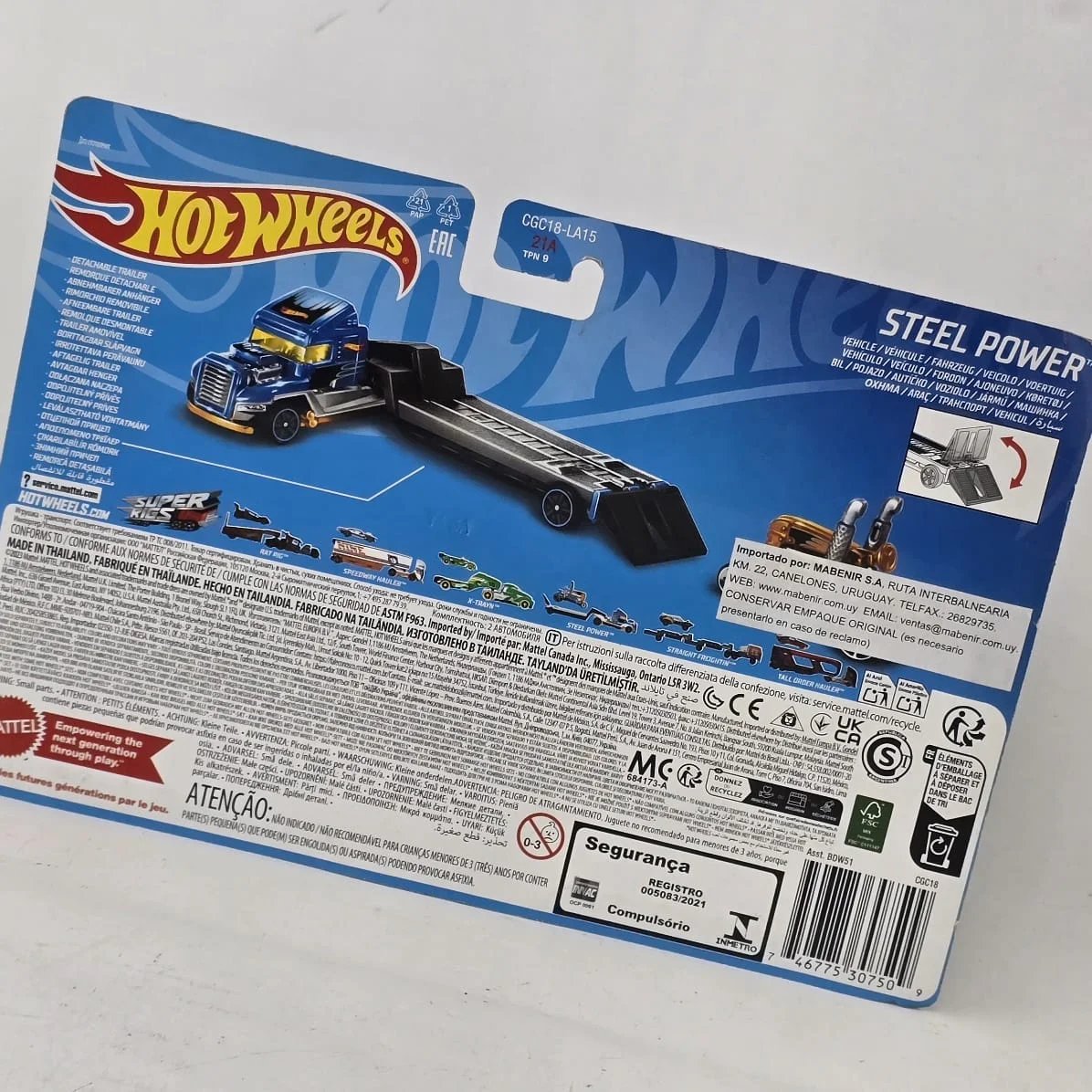 Hot Wheels Super Rigs Juguetes - imagen 2
