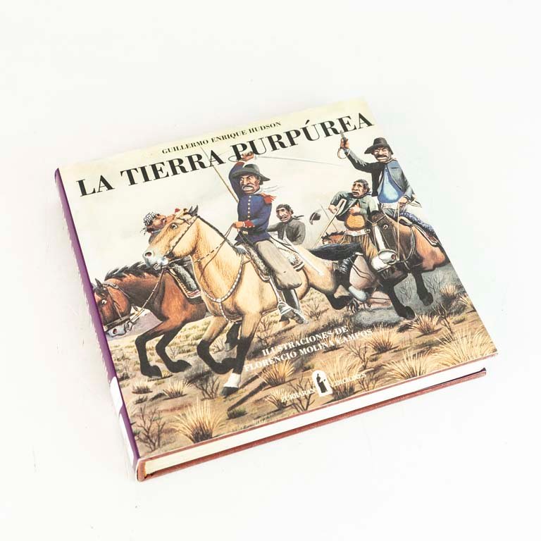 La Tierra Purpúrea de Guillermo Hudson, Ilustraciones de Molina Campos