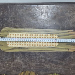 Aspas/Paletas de Ventilador de Techo Madera con Veteado y Mimbre - imagen 5