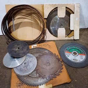 Lote de 8 Hojas de Sierra para Madera y Metal - imagen 1