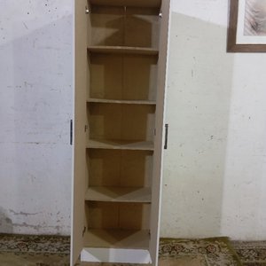 Mueble Auxiliar Blanco de MDF con 2 Puertas y Estantes - imagen 5