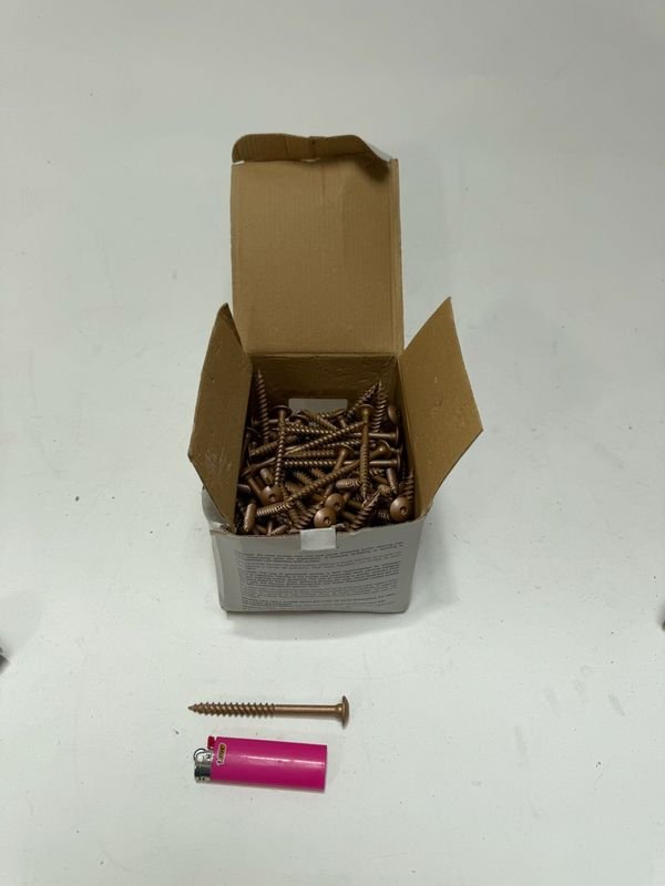 Tirafondos para Exterior Power Pro Bronce Cerámico