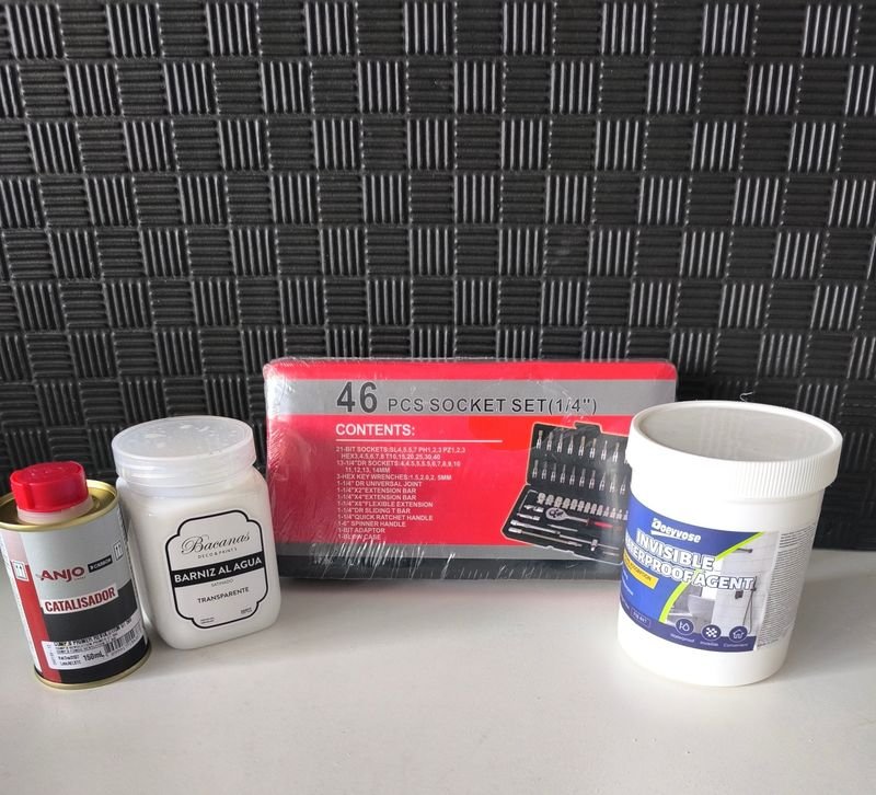 Set de Herramientas y Pinturas Varias