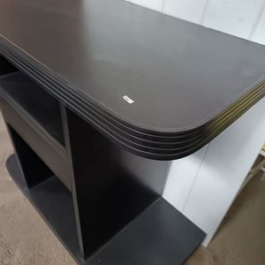 Rack de TV Negro con Estantes y Cajón - imagen 4