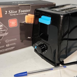 Tostadora Eléctrica RAF Doble Ranura Nueva en Caja - imagen 2