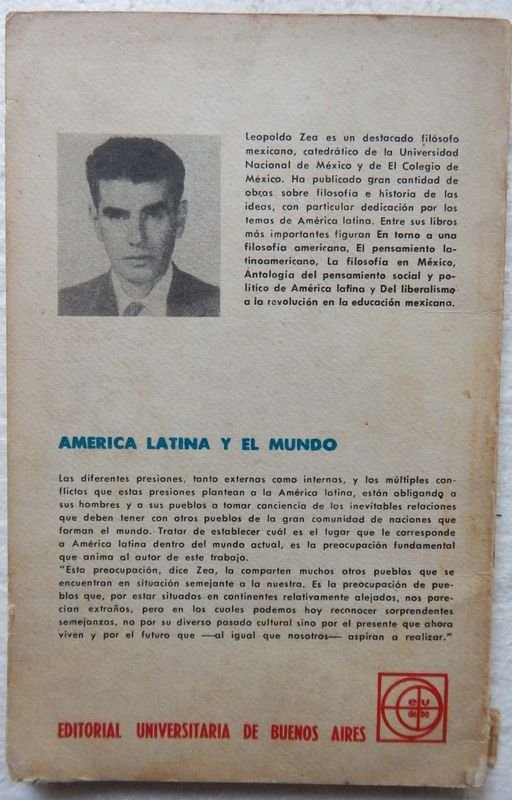 Libro de América Latina y el Mundo por Leopoldo Zea - imagen 8