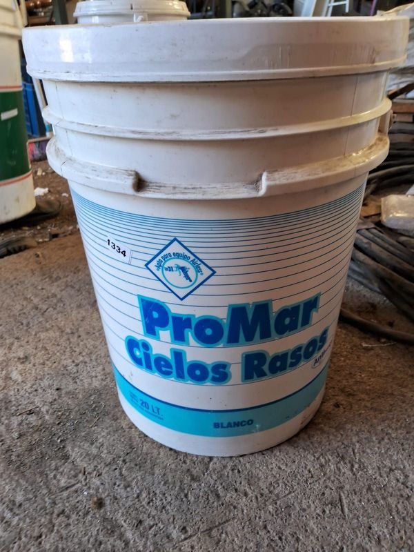 Lote siguiente: Sellador al agua Pro Mar Cielo Rasos Blanco 20 Litros