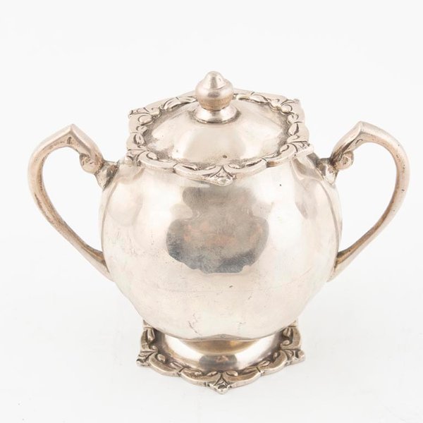 Azucarero de Plata Mexicana 925 - imagen 1