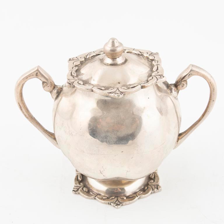 Azucarero de Plata Mexicana 925