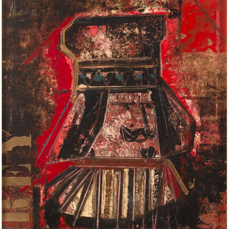 Lote siguiente: Vicente Martín. Rey. Acrílico sobre tela, 39 x 38 cm. Firmado arriba izquierda - Análisis de arte