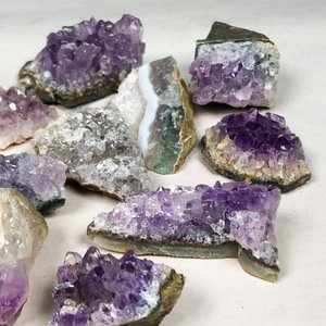 Lote de 16 Piedras Amatista Naturales Variadas - imagen 3