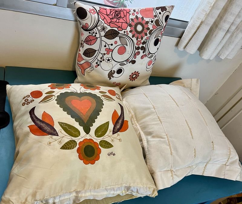 Set de 3 Almohadones Decorativos Estilo Vintage