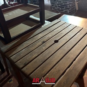 Mesas Auxiliares de Madera para Restaurar - imagen 3