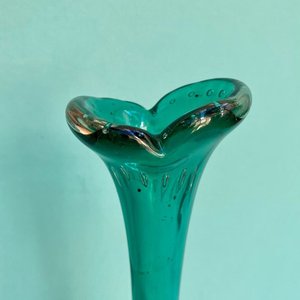 Antiguo florero de cristal de murano altura 42 cm. - imagen 3