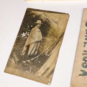 Lote de Colección: Discos Antiguos, Postales, Diario y Documento Histórico del Partido Nacional - imagen 5