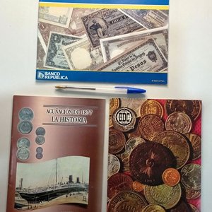 Lote anterior: Lote de 3 publicaciones sobre el Banco de la República Oriental del Uruguay y monedas
