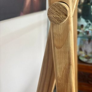 Perchero de Madera con Estante Blanco - imagen 3