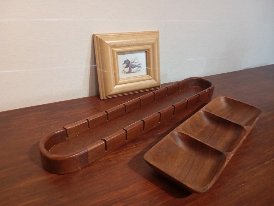 Accesorios para Hogar: Conjunto de marcos y bandejas de madera - imagen 3