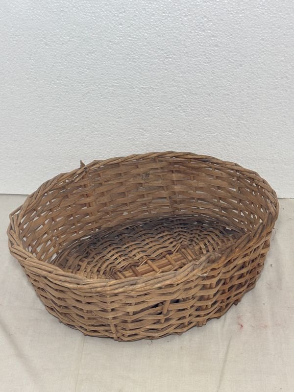 Juego de Cestas y Canastos de Mimbre y Fibra Natural