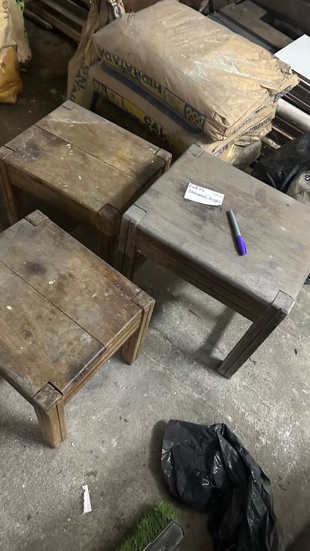 Bancos de madera usados - imagen 5