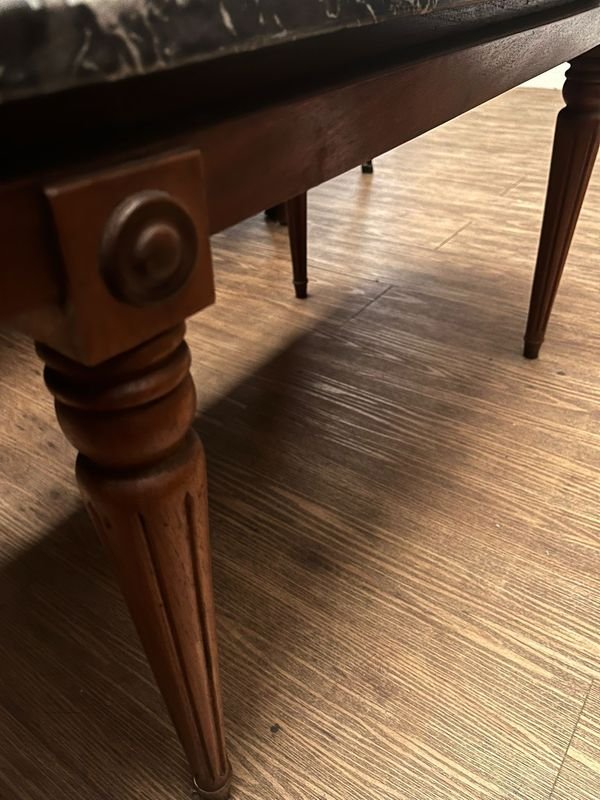 Mesa de mármol y madera en excelente estado - imagen 8