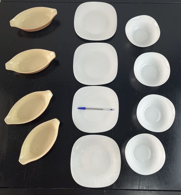 Porcelana Canosa de 12 piezas - imagen 4