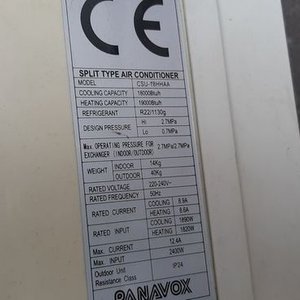 Aire Acondicionado Panavox 19000 BTU con Control Remoto - imagen 3
