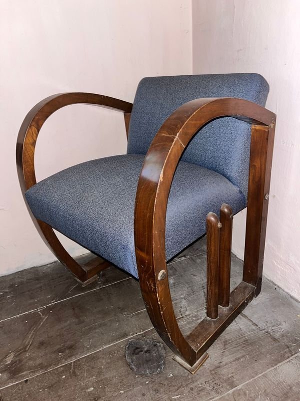 JUEGO FRANCES MESITA TAPA REDONDA CON 2 POLTRONAS Y 1 BUTACA - imagen 4