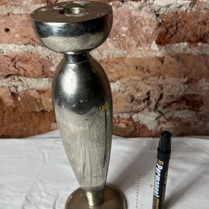 Velador de Platina Niquelada Maciza - imagen 4