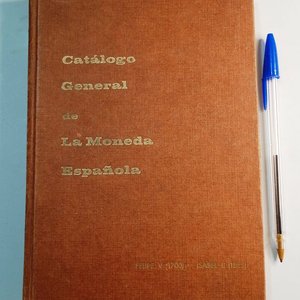 Lote siguiente: Catálogo General de la Moneda Española: Felipe V (1700) – Isabel II (1868) por J.A. Vicenti