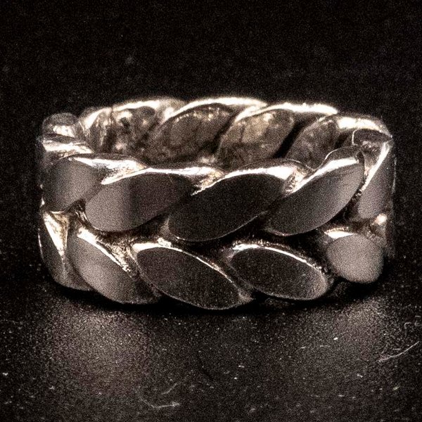 Anillo Cubano de Plata 950 - imagen 1