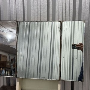 Mueble Espejo de Pared para Baño con Puertas Abatibles y Repisa - imagen 2
